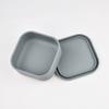 Lonchera de Silicona de Grado Alimenticio que se Puede Calentar en Horno de Microondas, Caja de Almacenamiento Crisper, Mini Lonchera Sellada