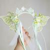 Nova Tiara de Fada Borboleta Headwear Decorativo para Performance de Feriado Infantil Acessórios de Cabelo Fofos Versáteis Estilo Lolita Mori