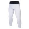 Pantalones deportivos ajustados de corte cruzado al por mayor en stock, mallas transpirables de secado rápido para fitness, baloncesto, ciclismo y absorción del sudor.