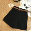 Shorts de Traje Vintage Estilo Japonés para Mujer Verano Seda de Hielo Delgados Sueltos Adelgazantes Pantalones Casuales de Corte A Pierna Ancha Pantalones Cortos