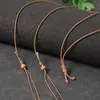 Cordón de cera fino para collar, adecuado para colgantes de jade, oro y otras piedras preciosas; suave y amigable con la piel, ideal para colgantes de ámbar y cera de abeja