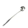 Cucharón de sopa de acero inoxidable, soporte para cucharas de restaurante, cuchara para hot pot con mango largo, cuchara para condimentos, cuchara para salsa barbacoa, transfronterizo 36cm