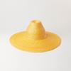 Sombrero de Paja Tejido a Mano de Ala Ancha Cónica Alta de Primavera y Verano Europeo y Americano para Playa con Protección Solar para Exteriores