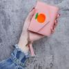 Monedero de Color Sólido con Borla de Frutas y Verduras Shein 70% de descuento Cartera Estilo Ins Cartera para Mujer Portatarjetas de Estudiante Cartera Delgada