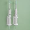 Soporte para cepillos de dientes eléctricos, soporte para cepillos de dientes de pared sin perforaciones, estante de almacenamiento para baño, estante de almacenamiento para baño