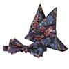 Traje de vestir corbata de moño pañuelo cuadrado pequeño traje novio vestido de novia camisa accesorios conducto de aire nostálgico bolsa toalla moño