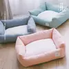 Jaula para perro jaula para mascotas sofá para gato jaula impermeable perro pequeño y mediano cojín de peluche extraíble y lavable jaula para gato cama para perro venta al por mayor