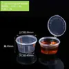 Envases Desechables para Salsas, Vasos para Salsas, Cajas para Salsas para Llevar, Vasos para Condimentos, Caja Combinada de Salsas para Dipear de Vinagre de Chile y Pepinillos