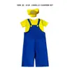 Disfraz de Halloween Super Mario Mario Niños Adulto Padres e Hijos Disfraz para Actuación en Escenario Separados Super Mario