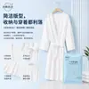 Batas desechables de secado rápido para hoteles de estrellas, camisones para salones de belleza, batas de viaje, batas de baño, ropa para sauna al por mayor