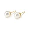 RAKOL 2022 nuevos aretes de perlas de moda japonesa y coreana para mujer ins nicho simple aretes pequeños de frijol
