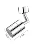 Grifo para lavabo 720 grados universal cabezal a prueba de salpicaduras extensión aireador grifo giratorio boquilla de agua salida de agua de dos velocidades
