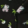 Tecido de Lã Tricotado Jacquard Tridimensional Flor 3D Roupas de Outono e Inverno Jaqueta Quente Cobertor Tecido de Pelúcia Feito à Mão