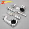 Manillar de 22/28 mm modificación universal soporte fijo motocicleta paramanos arco accesorios soporte de montaje Soporte