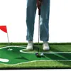 Green de Golf para Interiores Ejercitador Oficina en Casa Green de Simulación para Putting Entrenamiento Césped Multiorificio