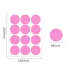 A5 Autoadesivo 60mm Adesivo Colorido Papel Couche Ponto Adesivo Mês Bolinhas Marca de Classificação Adesivo Redondo Manuscrito