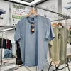 Nueva Camiseta Unisex de Manga Corta, Estilo Japonés, Malla Perforada Transpirable, Resistente a los Rayos UV, Estilo Montaña para Exteriores, Holgada, Secado Rápido
