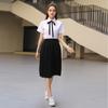 Trajes para Actuaciones Estudiantiles, Uniformes de Clase para Hombres y Mujeres, Camisas, Atuendos para Actuaciones en Escenario, Disfraces de Rol Estilo Étnico de Manga Larga y Manga Corta