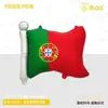 Globos de Papel de Aluminio Mate con Bandera Nacional Transfronterizos Nuevos para Decoración de Tiendas de Festival y Centros Comerciales Accesorios Venta al por Mayor