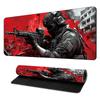 Alfombrilla de Teclado para Ordenador Gaming Exclusiva Transfronteriza Modelo de Dibujos Animados Anime con Bloqueo de Bordes Tamaño Extragrande Alfombrilla de Ratón Alfombrilla de Escritorio