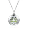 Collar Colgante Difusor de Aceites Esenciales de Aromaterapia Redondo Temu Acero de Titanio Transfronterizo Amazon Collar Hueco para la Vida Joyería