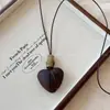 Estilo Antigo Rico Chinês! Colar com Pingente de Flor Tecida Estilo Étnico Boêmio para Mulheres, Acessório Longo Estilo Vintage de Férias