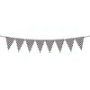 Nuevo Set de Decoraciones para Fiesta de Carreras Rojo Verde Luz Negra Blanca Cuadros Tema Banderines Colgantes Banderines de Tirar Adornos Colgantes Espirales