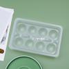 Caja de Empaque para Yuanxiao Tangyuan Caja de Alta Gama Caja Desechable Hecho a Mano 18 Piezas Bandeja Transparente con Tapa
