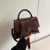 Bolso Tote de Gran Capacidad para Mujer 2025 Nueva Moda Sobaco Cruzado Bolso Cuadrado Pequeño Cuero Suave Textura Casual a la Moda