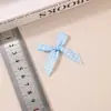 Stock Disponible Accesorios de Moño Pequeño de 3 mm Productos Semi-Terminados para Manualidades Tejido Accesorios para Uñas Accesorios para el Cabello de Cinta Corbata de Moño