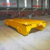 Carro de Trilho Não Motorizado com Capacidade de Carga de 30 Toneladas Jateamento de Areia Ambiente de Alta Temperatura Transferência de Peça de Trabalho Carro de Plataforma Rebocável Resistente a Altas Temperaturas