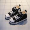 Zapatillas de Lona de Caña Alta para Niños 2026 Verano Estilo Coreano Tenis Versátiles para Niños y Niñas, Zapatos Blancos de Suela Suave para Niños Pequeños, Medianos y Grandes, Modernos