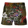 Dragón Chino Impresión 3D Bañador para Hombre Pantalones Cortos Hawaianos de Playa Sueltos Secado Rápido Pantalones Cortos de Tabla de Surf Ropa de Baño Street