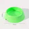 Tazón Individual de Plástico de Color Caramelo Promocional para Mascotas, Tazón Redondo para Gatos, Tazón de Comida para Perros, Suministros para Tazones de Perros, Utensilios para Comida de Mascotas al por Mayor del Fabricante