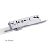 Cerradura de huella dactilar de aluminio con puente roto Huayili 8530, especial, doble activo, doble bloqueo rápido, acero inoxidable, serie 85, punto único, multipunto