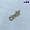 Cremallera Ykk No. Cremallera de 3 Dientes Metálicos con Deslizador de Bloqueo Automático para Bolsas, Bolsillos y Ropa, con Deslizador Antideslizante