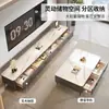 2026 Novo Gabinete de TV de Chão para Sala de Estar Casa Apartamento Pequeno Sensação de Luxo Leve Combinação de Mesa de Centro e Gabinete de TV