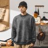 Jaqueta Retrô Pesada Americana Jay Leno Masculina Moda Primavera e Outono Marca Suéter de Gola Meia-alta Masculino Suéter Preguiçoso de Outono