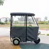Cobertura de Garagem para Triciclo Elétrico Transparente Totalmente Fechada Nova Cortina de Para-brisa para Cobertura Lazer e Proteção contra Frio Lona de Chuva para Idosos Toldo