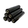 Película Plástica Negra Estirable, Ancho 50cm, Película Plástica Industrial Adherente, Película de Empaque, Película Plástica para Envolver Pallets, Película Estirable