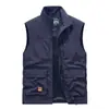 Comércio Exterior Transfronteiriço Grupo de Compra Tamanho Europeu Uniforme para Team Building Nylon Múltiplos Bolsos Colete Masculino Colete de Pesca