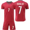 Uniformes de Futebol da Copa do Mundo no Atacado, Camisa Samsung Argentina Messi Nº 10, Camisa C Ronaldo Nº 7, Uniformes de Equipe para Treinamento de Competição