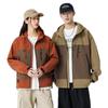 Chaqueta de Trabajo Personalizada para Hombre Primavera y Otoño 2024 Nueva Marca de Moda Tops con Capucha Otoño e Invierno Chaqueta Negra Atractiva