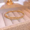 Pulsera de doble capa de circón exquisita transfronteriza para mujer, nicho de lujo ligero versátil de alta gama con incrustaciones de diamantes pulsera joyería al por mayor moderna
