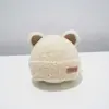 Gorro para Bebé Otoño e Invierno Lindo Beret de Lana con Orejas de Gato Estilo Coreano Versátil Gorro Tejido para Niños y Niñas Bebé Moderno