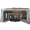El robot de soldadura de doble máquina Puerta del Dragón se utiliza en la industria automotriz para la soldadura y soldadura láser de cordones de soldadura.