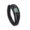 Popular Pulsera Tejida de Estilo Oscuro de Amazon con Piedra Natural Ojo de Tigre y Joyería de Cuero de Doble Capa de Moda para Hombre