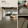 Piso de SPC Stone Plastic com Travas Antigo Vermelho Microcimento Retro Casa Antiga PVC Sem Costura Stone Crystal Impermeável