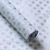 Papel Perlado con Patrón de Lámina Dorada Forro de Embalaje Floral con Lunares de Estrella de Cinco Puntas Rayas Papel para Envolver Flores Estilo 20 Pulgadas