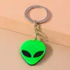 Joyería transfronteriza europea y americana llavero alienígena personalizado creativo estilo punk personalizado dibujos animados hip hop colgante accesorios